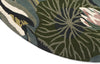 Brink and Campman Waterlily Midnight Pond Area Rug by Wedgwood Round Corner Image