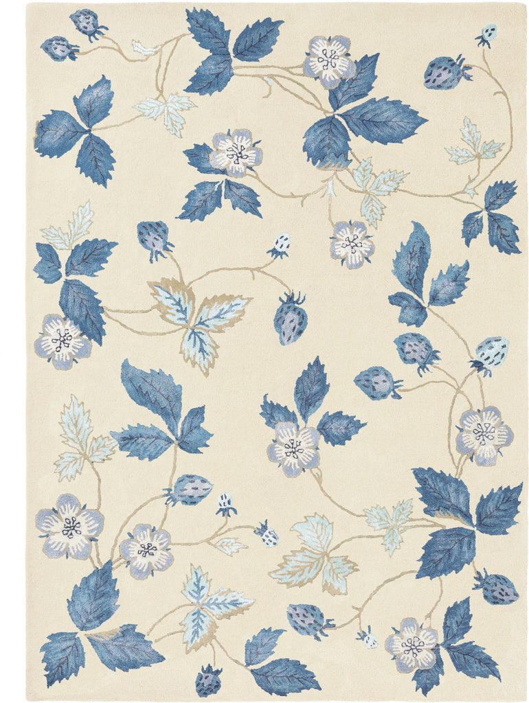 Brink and Campman Wild Strawberry Cream Area Rug by Wedgwood main image