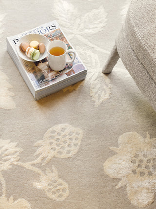 Brink and Campman Wild Strawberry Tonal Area Rug by Wedgwood Room Image Feature