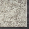 LR Home Brisbane 82285 Gray Area Rug Corner Image