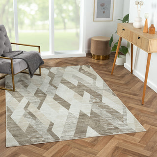 LR Home Brisbane 82287 Gray Area Rug 