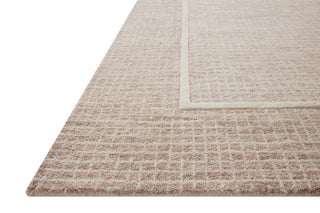 Chris Loves Julia X Loloi Briggs BRG-01 Blush/Ivory Area Rug Corner Image