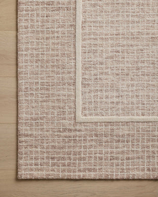Chris Loves Julia X Loloi Briggs BRG-01 Blush/Ivory Area Rug Corner Image