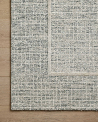Briggs BRG-01 Mist/Ivory Area Rug by Chris Loves Julia X Loloi Corner Image