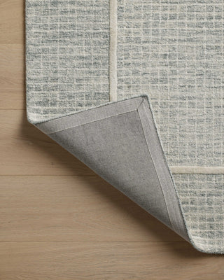 Briggs BRG-01 Mist/Ivory Area Rug by Chris Loves Julia X Loloi Backing Image
