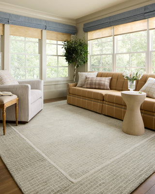 Briggs BRG-01 Sage/Ivory Area Rug by Chris Loves Julia X Loloi Lifestyle Image Feature