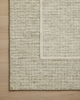 Briggs BRG-01 Sage/Ivory Area Rug by Chris Loves Julia X Loloi Corner Image