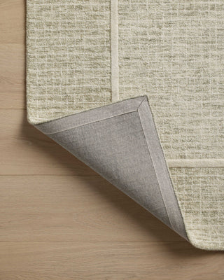 Briggs BRG-01 Sage/Ivory Area Rug by Chris Loves Julia X Loloi Backing Image