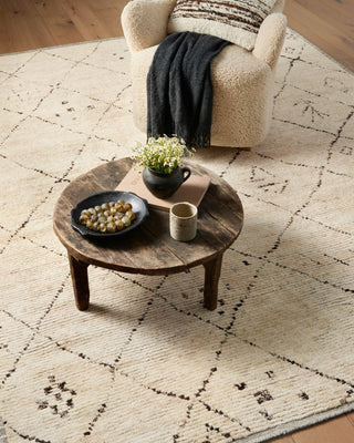 Amber Lewis x Loloi Briyana BRI-03 Natural / Stone Area Rug