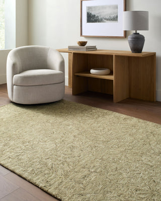 Rachel Zoe X Livabliss Brady BRL-2303 Olive Area Rug Room Scene