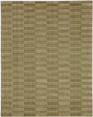 Karastan Broken Stripe Moss Area Rug by Bobby Berk main image