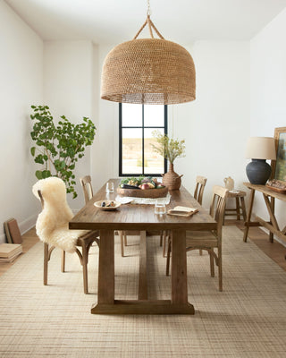 Loloi Brooks BRO-01 Oatmeal Area Rug Lifestyle Image Feature