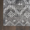 Nourison Brixton BRX01 Gray Area Rug Detail Image