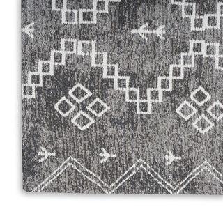 Nourison Brixton BRX01 Gray Area Rug T' R