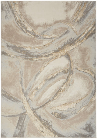 Nourison Brushstrokes BSK01 Beige/Grey Area Rug by Inspire Me! Home D�cor Room Image