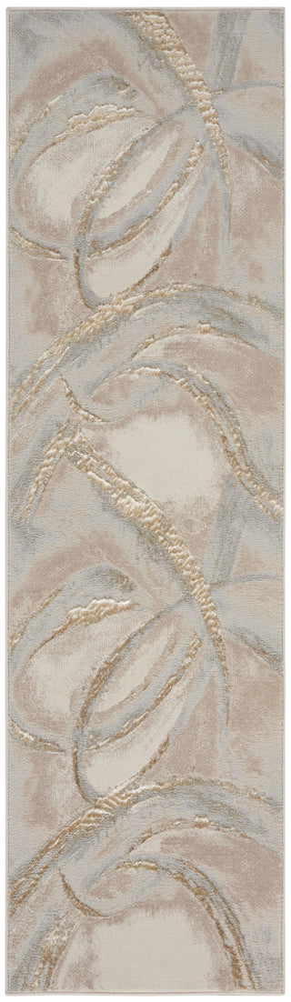 Nourison Brushstrokes BSK01 Beige/Grey Area Rug by Inspire Me! Home D�cor 