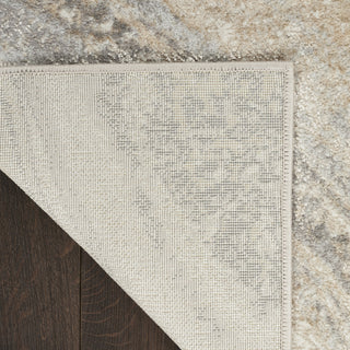 Nourison Brushstrokes BSK03 Cream Grey Area Rug by Inspire Me! Home D�cor 