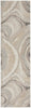 Nourison Brushstrokes BSK03 Cream Grey Area Rug by Inspire Me! Home D�cor 