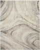 Nourison Brushstrokes BSK03 Cream Grey Area Rug by Inspire Me! Home D�cor 