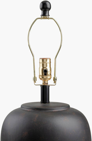 Surya Bastille BST-002 Black Lamp Detail