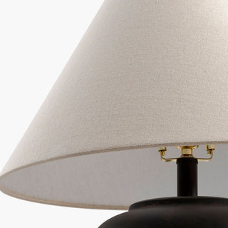 Surya Bastille BST-002 Black Lamp Detail
