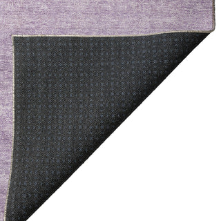 Dalyn Burano BU1 Lavender Machine Washable Area Rug Backing Image