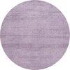Dalyn Burano BU1 Lavender Machine Washable Area Rug Round Main Image