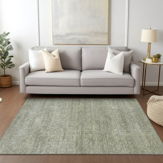 Dalyn Burano BU1 Sage Machine Washable Area Rug Lifestyle Image Feature