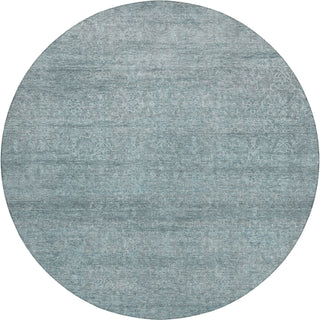 Dalyn Burano BU1 Seafoam Machine Washable Area Rug Round Main Image