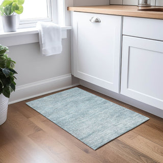 Dalyn Burano BU1 Seafoam Machine Washable Area Rug Scatter Lifestyle Image Feature