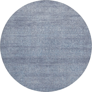 Dalyn Burano BU1 Sky Machine Washable Area Rug Round Main Image