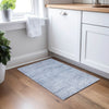 Dalyn Burano BU1 Sky Machine Washable Area Rug Scatter Lifestyle Image Feature