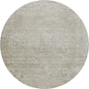 Dalyn Burano BU10 Linen Machine Washable Area Rug Round Main Image