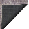 Dalyn Burano BU10 Plum Machine Washable Area Rug Backing Image