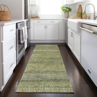 Dalyn Burano BU12 Aloe Machine Washable Area Rug Runner Lifestyle Image Feature