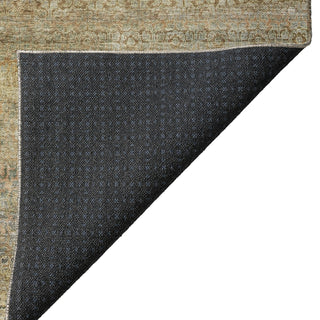 Dalyn Burano BU12 Wheat Machine Washable Area Rug Backing Image