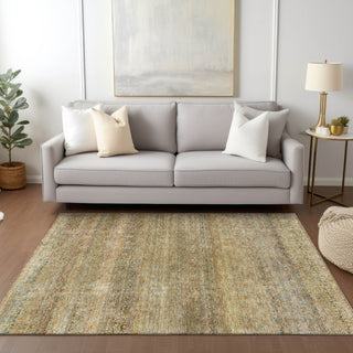 Dalyn Burano BU12 Wheat Machine Washable Area Rug Lifestyle Image Feature