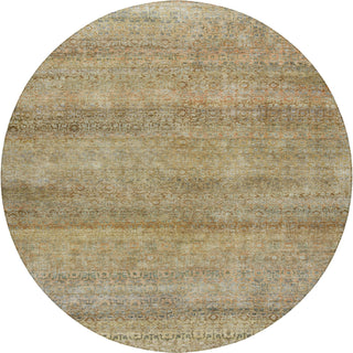 Dalyn Burano BU12 Wheat Machine Washable Area Rug Round Main Image