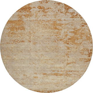 Dalyn Burano BU2 Copper Machine Washable Area Rug Round Main Image