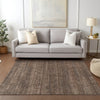 Dalyn Burano BU3 Coffee Machine Washable Area Rug Lifestyle Image Feature