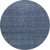 Dalyn Burano BU3 Navy Machine Washable Area Rug Round Main Image
