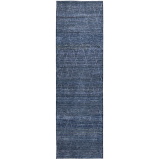 Dalyn Burano BU3 Navy Machine Washable Area Rug Runner Main Image