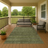 Dalyn Burano BU3 Olive Machine Washable Area Rug Outdoor Lifestyle Image Feature