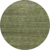 Dalyn Burano BU3 Olive Machine Washable Area Rug Round Main Image