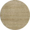 Dalyn Burano BU3 Wheat Machine Washable Area Rug Round Main Image