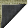 Dalyn Burano BU4 Olive Machine Washable Area Rug Backing Image
