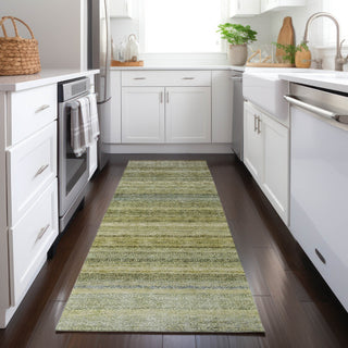 Dalyn Burano BU5 Aloe Machine Washable Area Rug Runner Lifestyle Image Feature