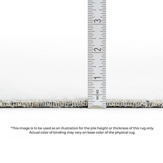 Dalyn Burano BU5 Blue Machine Washable Area Rug Depth Image