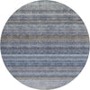 Dalyn Burano BU5 Blue Machine Washable Area Rug Round Main Image