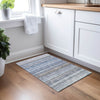 Dalyn Burano BU5 Blue Machine Washable Area Rug Scatter Lifestyle Image Feature